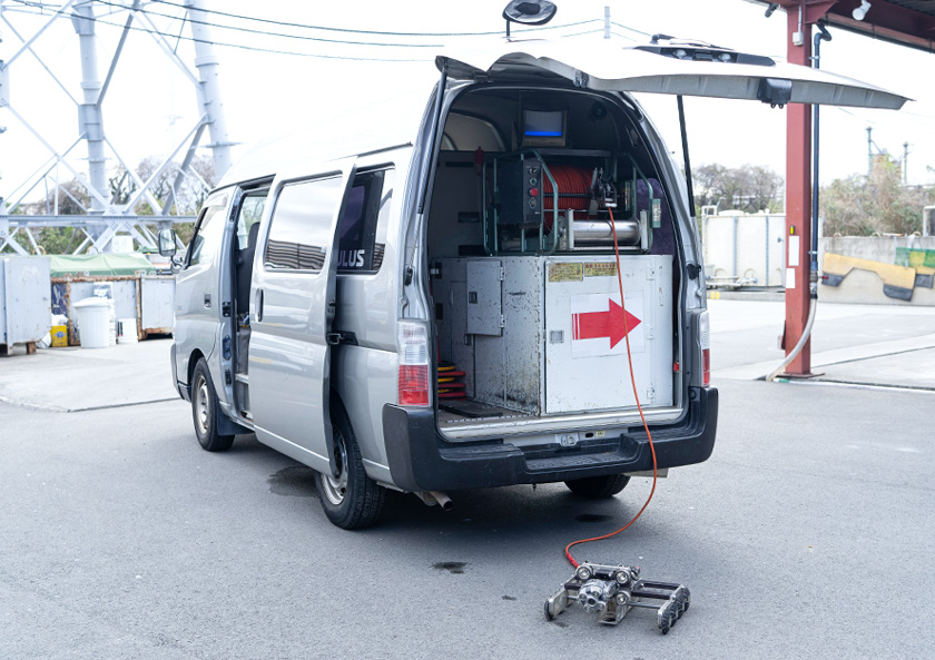 テレビカメラ搭載車 φ200~800mm